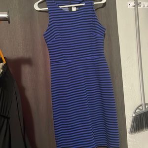 Old navy black and blue dress